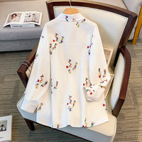 Fashion Personality Female Letter Embroidered Top