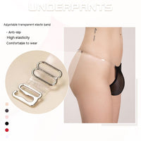 Men's Fashion Personality T-back Transparent