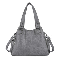 Soft Leather Large Capacity Women Hand-carrying Crossbody Bag Fashionable All-match