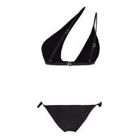 European And American Irregular One-shoulder Split Women's