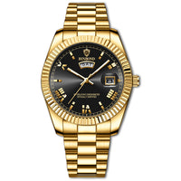 Blue Quartz Watch Couple Business Watch