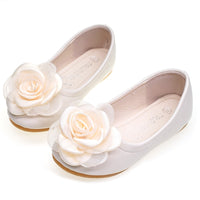 Korean Style Girl Flower PU Leather Shoes
