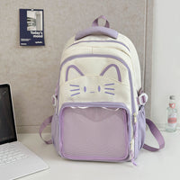 Korean Version Cartoon Large Capacity Casual Backpack