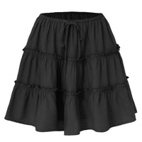Adjustable Short Skirt With A No-bulge Inner Lining