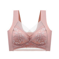 Ice Silk Lace Thin Seamless Back Shaping Bra