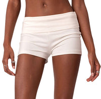 Women's Basic Tight Low Waist Bottoming Casual Shorts