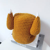 Cute Quirky And Warm Chicken-leg Hat