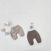 Harem Pants Solid Color Cotton Children's Pants
