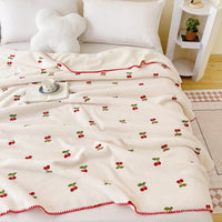 Office Nap Multifunctional Lambswool Shawl Blanket