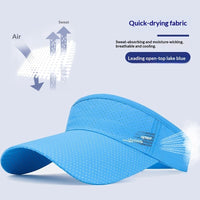 Visor Hat Womens Summer Sun Hat Breathable Baseball Cap