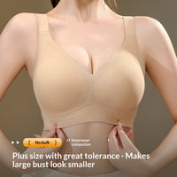 Plus-size, Full-figured Womens Thin Figure-flattering Sports Bra That Minimizes Spillover And Creates A Slimmer Look