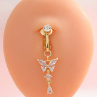 Navel Ring Fake Navel Nail Puncture Accessory