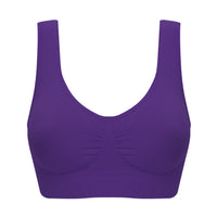 Plus Size Bras For Women Seamless Bra With Pads Big Size 5XL 6XL Bralette Push Up Brassiere Bra Vest
