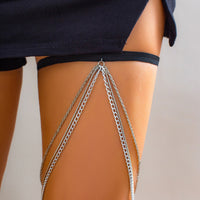 Summer Multi-layer Chain Tassel Leg Bracelet