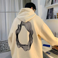 Autumn American Retro Plus Size Hooded Sweater