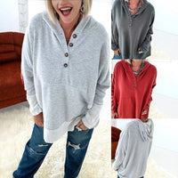 Women's New Hooded Loose Top Sweater