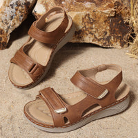 Plus Size Thick Bottom Hollow-out Wedge Sandals