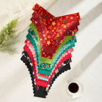 Women's Lightweight Christmas Printed Underwear