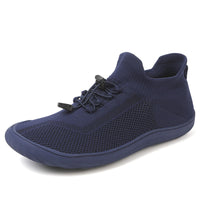 Outdoor Large Size Mid-calf Flying Woven Five-finger Wide Head Breathable Non-slip Men's Casual Pumps