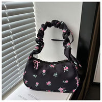 Fresh And Sweet Floral Underarm Bag For Women