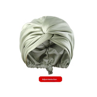 Silk-like Fabric Stretch Satin And Ice Sleep Caps