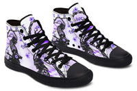 Fashion Printed Couple High Top Canvas Shoes