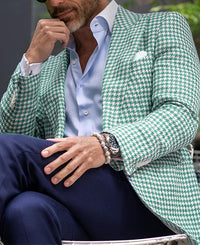 Men's Two-button Large Pocket Suit Jacket