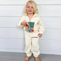 Nordic Style Two-piece Set Colorful Pattern Spring And Autumn Men's And Women's Baby Fashion Versatile
