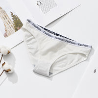 Letter Student Girl Cotton Briefs