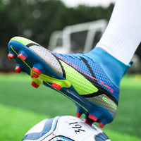 New Color High Top Soccer Shoes Men And Women Couples Football Shoes