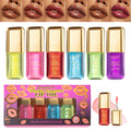 Cross-border Mint Flavor Lip Gloss Suit Six-color Mirror