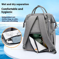 Women's Korean-style Double-shoulder Outing Baby Backpack