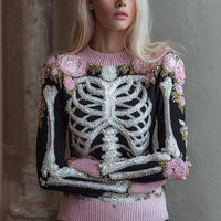 Womens Fallwinter Crew-neck Sweatshirt