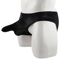 Men's Ice Silk Briefs Bullet Separation Rain Pants