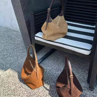 Retro Matte Bag A Versatile High-end Textured Tote Thats Perfect