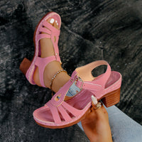 Peep Toe Wedge Platform Women's Sandals