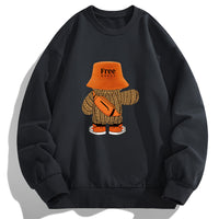 Men's Sweater Bottoming Shirt Round Neck Set Mature