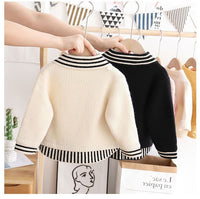 Fashion Simple Children's Solid Color Bottoming Sweater