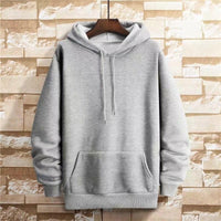 Solid Color Loose Casual Versatile Hooded Sweatshirt