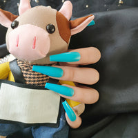 Matte Matte Super Long Ballet Nail