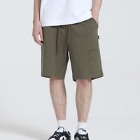 Dengjue Men's Japanese High Quality Double-sided Cotton Tooling Shorts