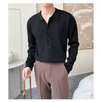Trendy Casual Loose Lapel Men's Sweater