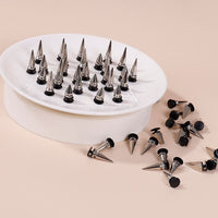 Hole Shoes Rivet Shoe Buckle Punk Elevator Shoes Accessories