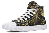 Printed Couple High-top Canvas Shoes