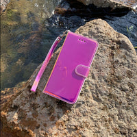 Phone Case Anti-mirror Leather Cover Flip