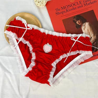 Female Lace Sweet Japanese Bow Underwear