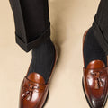 European And American Business Casual Tassel Loafers