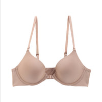 Women's Front Button Push Up And Anti-sagging Chest Bra