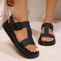 Women's I-shaped Sandals Fashion Buckle