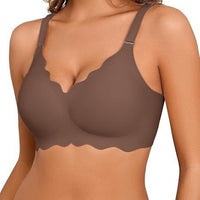 Plus-size Seamless Bra Perfect For Larger Bustspush-up Comfortable And Beautiful
